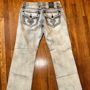 Awesome Black Rock Revival Jeans - Size 34 - Lofton Style